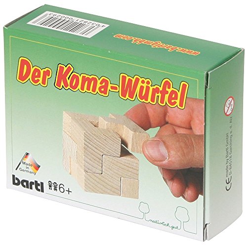 Bartl 104558 Taschenpuzzle Der Koma-Würfel 7 Teile von Bartl