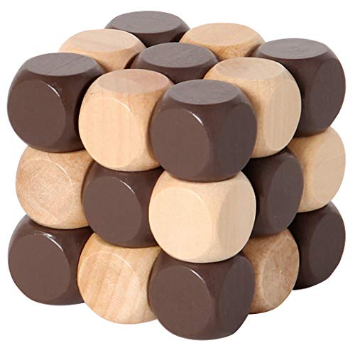 Bartl 111080 Schlangenwürfel Knobelspiel abgerundet 3 x 3 x 3 braun-Natur Bartl 111080 Schlangenwürfel Knobelspiel abgerundet 3 x 3 x 3 braun-Natur von Bartl