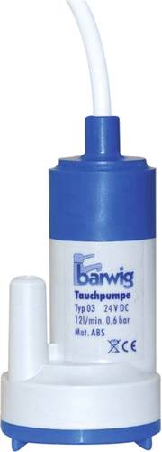 Barwig 03-24 Niedervolt-Tauchpumpe 720 l/h 6m von Barwig