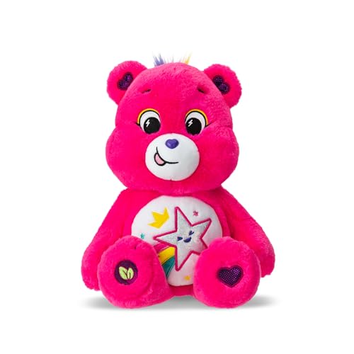 Basic Fun Care Bears Be Me Bear, Care Bears Kuscheltiere für Kinder, Niedlicher Kuschel-Teddybär, Care Bears-Kollektion Geeignet für Mädchen und Jungen ab 4 Jahren von Basic Fun