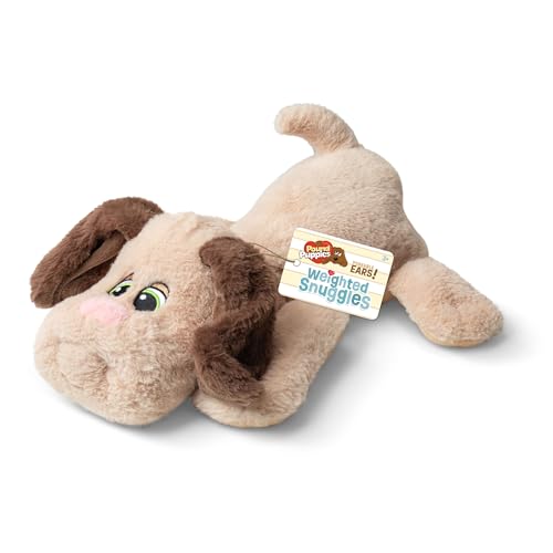 Basic Fun Pound Puppies Weighted Snuggles Plüsch – Hellbraun – Kuscheliger Gewichteter Hund – Für Kinder & Fans Basic Fun Pound Puppies Weighted Snuggles Plüsch – Hellbraun – Kuscheliger Gewichteter Hund – Für Kinder & Fans von Basic Fun