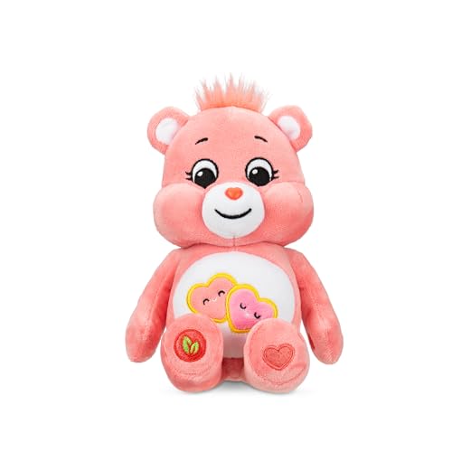 Care Bears 22cm Bean Plush - Love-a-lot bear von Basic Fun