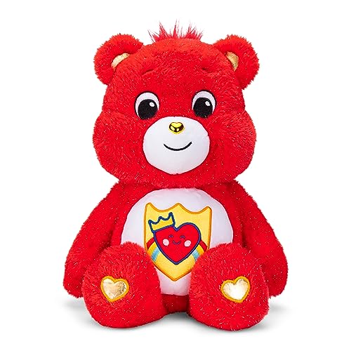 Care Bears Mittelgroßer Bär des Schicksals Plüschtier 35 cm, süßes Plüschtier zum Sammeln, Plüschtier für Jungen und Mädchen, Plüschtier für Kinder ab 4, 5, 6, 7 Jahren und älter von Basic Fun