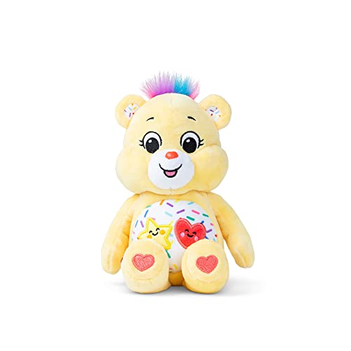 Care Bears Sweet Celebrations Bear, Stofftier-Spielzeug zum Knuddeln, Kuschelspielzeug für Kinder, niedlicher Kuschel-Teddybär von Basic Fun