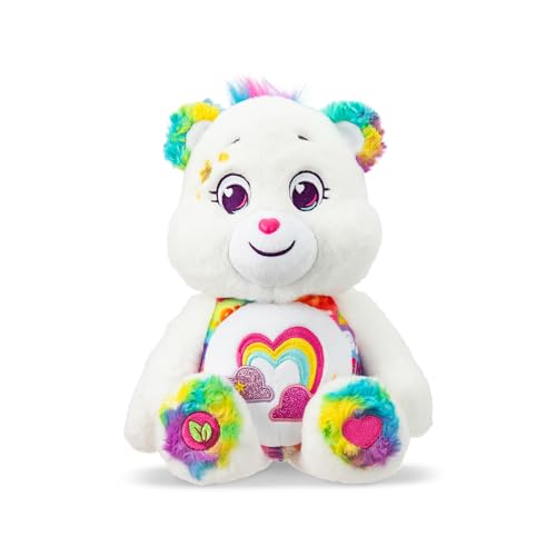 Care Bears True Friend Bear, Care Bears Kuscheltiere für Kinder, Niedlicher Kuschel-Teddybär, Care Bears-Kollektion Geeignet für Mädchen und Jungen ab 4 Jahren von Basic Fun