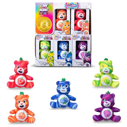Micro Teenies Care Bears Fruit Friends 5er-Pack Micro Teenies Care Bears Fruit Friends 5er-Pack von Basic Fun