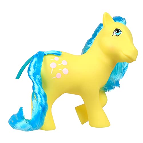 Zuckerschnute Classic Pony, My Little Pony, Basic Fun, 35299, sammelbares Vintage-Pferde-Spielzeug für Kinder, Einhorn-Spielzeug für Jungen und Mädchen ab 3 Jahren von Basic Fun