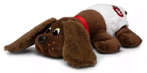 POUND PUPPIES Newborns Plush – Dunkelbraun (Fuzzy Ears) von POUND PUPPIES