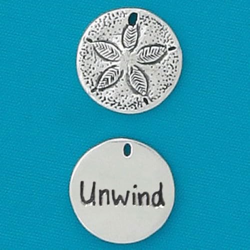 Basic Spirit Pocket Token Coin - Unwind Small Spirit Shell - Handcrafted Pewter, Love Gift for Coin Collecting von Basic Spirit