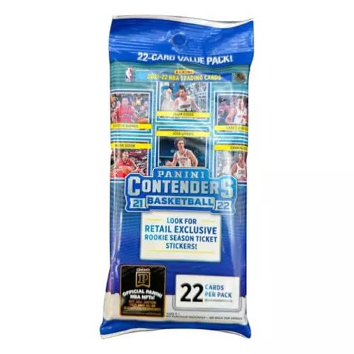 Panini 2021/22 Contenders Basketball Jumbo Value Fat-Pack von Basketball