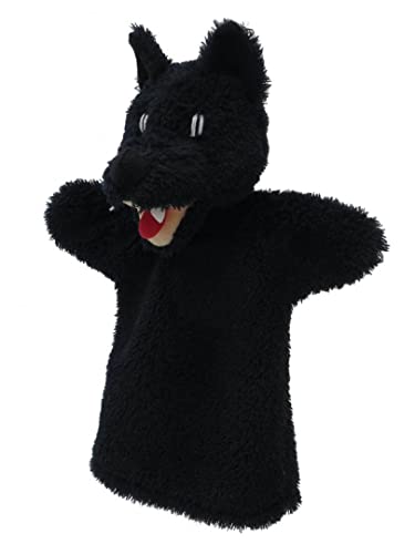 Handpuppe Wolf schwarz, 28cm, ohne Beine Handpuppe Wolf schwarz, 28cm, ohne Beine von Bass et Bass