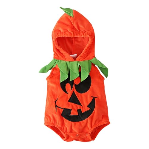2-Teiliges Set Halloween Kostüm Baby Unisex - Süßes Kürbis kostüm Lange Ärmel Baumwolle halloween costume Kleinkinder Von 0-24 Monaten Faschingskostüm Säugling 2-Teiliges Set Halloween Kostüm Baby Unisex - Süßes Kürbis kostüm Lange Ärmel Baumwolle halloween costume Kleinkinder Von 0-24 Monaten Faschingskostüm Säugling von Bastwahl