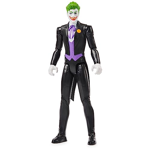 Batman 30,5 cm große The Joker Actionfigur (schwarzer Anzug), für Kinder ab 3 Jahren von Batman