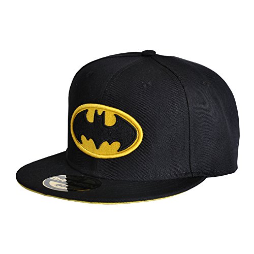 Batman Classic Logo Base Cap DC Comics schwarz von Batman