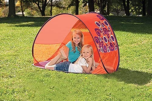 B. Toys BX1406GTZ Pop-up Tent, Vorschul- Spielwelten, Mehrfarbig von B.