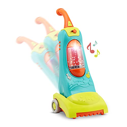 Battat BT2741C1Z Clean n' Sing Vacuum Kinder Staubsauger mit Musik, Lichtern und realistischen Geräuschen, Haushaltsspielzeug – Spielzeug für Mädchen und Jungen ab 2 Jahren, Bunt von Battat