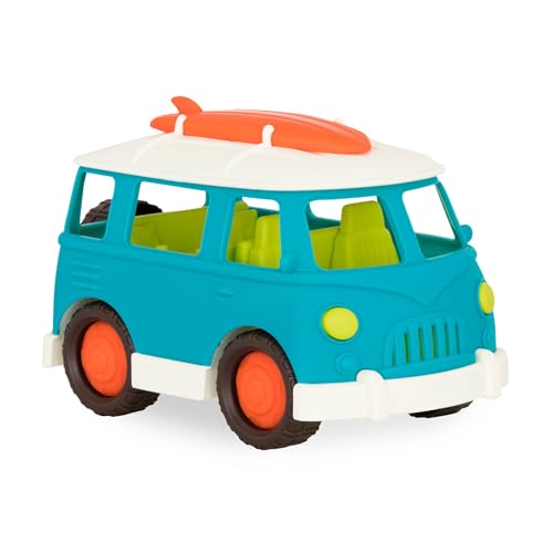 Wonder Wheels Großes Reisemobil 31 cm – Kinder Auto Spielzeug Outdoor Sandkasten Sandspielzeug – Fahrzeug für Mädchen und Jungen ab 1 Jahr, Aqua von Battat