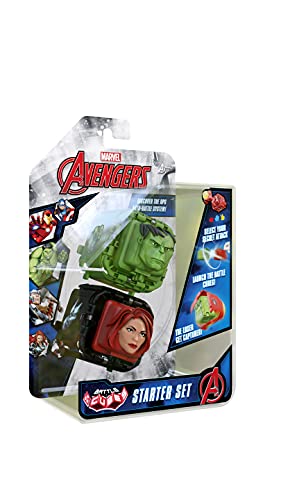 Battle Cubes 37203 Hulk Vs Black Widow-Battle Fidget Set, Grün von Eolo