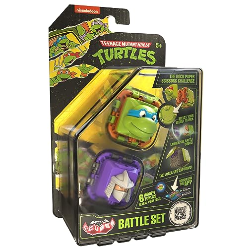 Battle Cubes Ninja Turtles Leonardo Vs Shreder 2 Pack - Battle Fidget Set von Battle Cubes