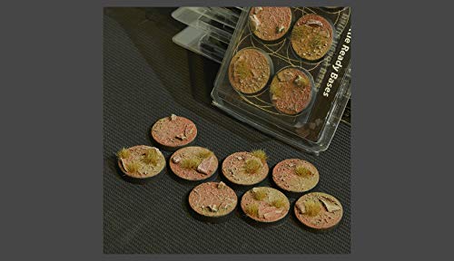 Battle Ready Bases GamersGrass Badlands Bases Round 32mm (GGB-BLR32) von Gamers Grass