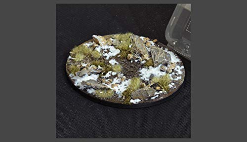 Battle Ready Bases GamersGrass Winter Bases 120mm Oval (GGB-HLO120) von Gamers Grass