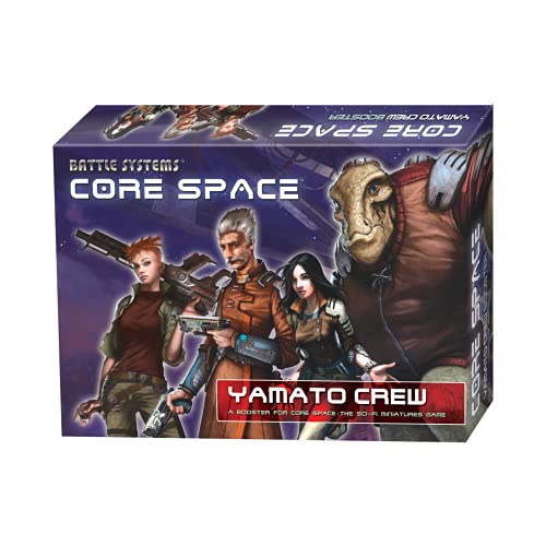 Battle Systems Core Space – Yamato Crew – Sci-Fi-Miniaturspiel – Multi-Level-Tischkriegsspielbrett – Wargaming 40K Universum – BSGCSC008 von Battle Systems