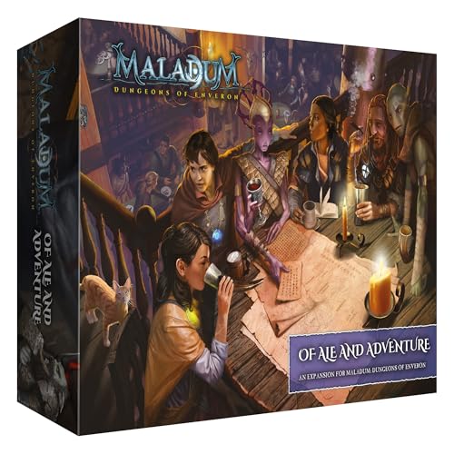 Battle Systems Maladum of Ale & Adventure Expansion - Brettspiel, Fantasy, 6 Spieler, 12+ von Battle Systems