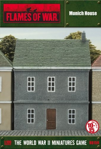 European House - Munich (x1) - WWII 15mm von Battlefield in a Box