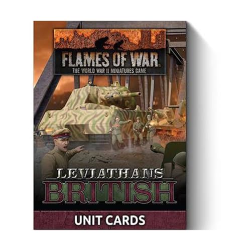 Battlefront Miniatures Flames of War: Late War - Leviathans: British Unit Cards von Battlefront Miniatures