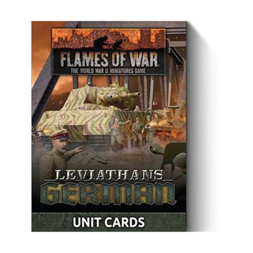 Battlefront Miniatures Flames of War: Später Krieg - Leviathans: Deutsche Einheitenkarten von Battlefront Miniatures