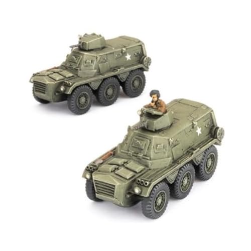 FoW Saracen Armoured Personnel Carrier (x2) von Battlefront Miniatures