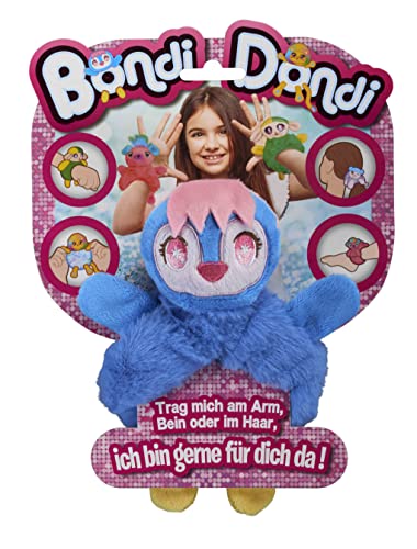 Bauer Spielwaren 12153 Pinguin Plüsch Armband/Haargummi, blau von Bauer Spielwaren