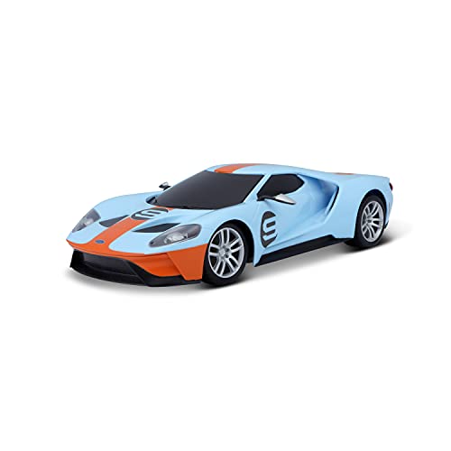 Bauer Spielwaren Tech R/C Ford GT Heritage (2019): Ferngesteuertes Auto im Maßstab 1: 24, 2,4 GHz, mit Pistol 582335 von Bauer Spielwaren