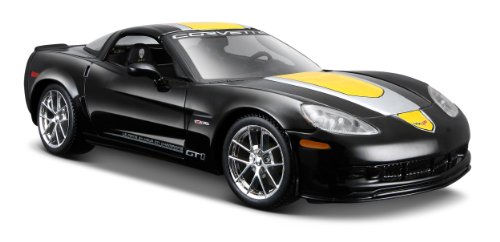 Maisto 31203 - Modellauto 1:24 Chevrolet Corvette Z06 GT1, gelb von Maisto