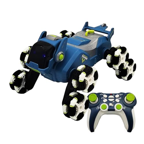 Bavokon Ferngesteuertes Roboter-Hundespielzeug, Roboter-Hundespielzeug für Kinder | All-Terrain-Stuntauto mit Licht, Musik und Spray,Roboterhund, ferngesteuertes Autospielzeug für und Mädchen im Alter von Bavokon