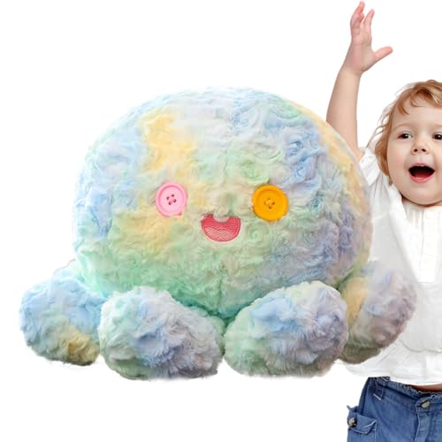 Bavokon Oktopus-Plüschtier, Oktopus-Stofftier - 13,7-Zoll-Meerestier zum Kuscheln - Oktopus-Spielzeug, niedliche Plüschtiere, Dekoration für Bett, Sofa, Wohnzimmer, Schlafzimmer, Auto von Bavokon