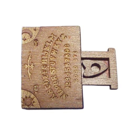 Bavokon Spirit Board Spiel | Miniatur Ouija Brett Aus Holz Mit Planchette - Landschaft Dekoration Mit Schublade Für Familienfeiern Ferienhaus Wohnzimmer Schlafzimmer Bavokon Spirit Board Spiel | Miniatur Ouija Brett Aus Holz Mit Planchette - Landschaft Dekoration Mit Schublade Für Familienfeiern Ferienhaus Wohnzimmer Schlafzimmer von Bavokon