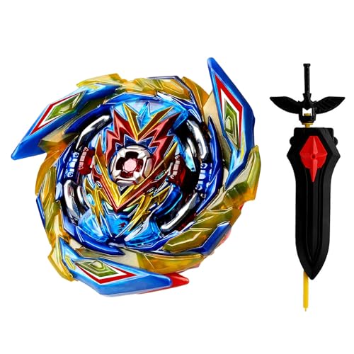 Baybledas Burst Turbo Set, Gyro Burst Kreisel Set,4D Bayblade Spielzeug Geschenk + Launcher Mit Box Set, B-163 von Baybledas