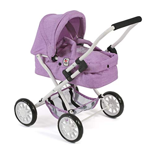 Bayer Chic 2000 555 35 - Puppenwagen Smarty, für Kinder ab 2 Jahren, Melange Flieder, lila von Bayer Chic 2000