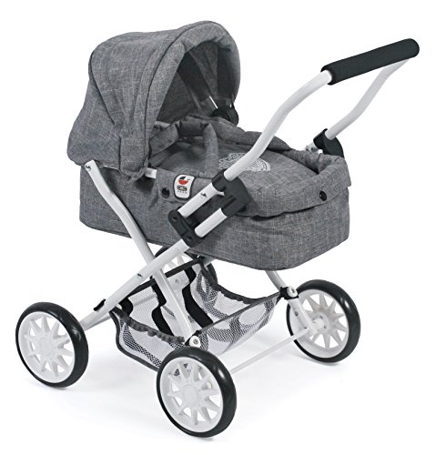 Bayer Chic 2000 555 76 Kuschelwagen Smarty, 2 Jahre to 4 Jahre, Jeans Grau, 56 x 37 x 56 cm von Bayer Chic 2000