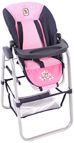 Bayer Chic 2000 655 46 - Puppen-Hochstuhl, pink checker von Bayer Chic 2000