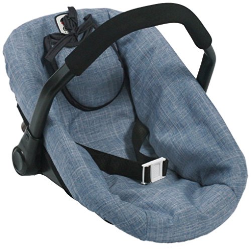 Bayer Chic 2000 708 50 Autositz für Baby-Puppen, Jeans blau von Bayer Chic 2000