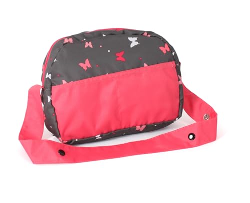 Bayer Chic 2000 853-47 Bayer Chic 2000-Wickeltasche für Puppen, Puppenwickeltasche, Puppenzubehör, Puppentasche, Konfetti pink von Bayer Chic 2000