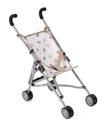 Bayer Chic 2000 - Puppenbuggy Roma, Puppenwagen, Mini-Buggy, Bärchen beige, 601-63 von Bayer Chic 2000