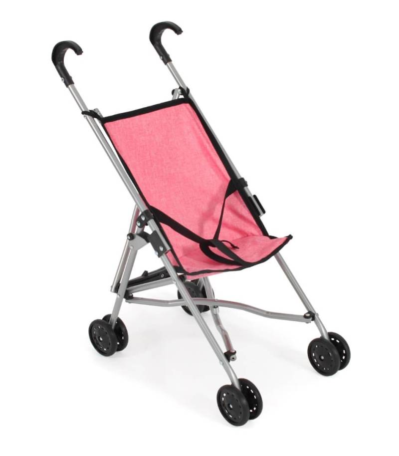 Bayer Chic 2000 Puppenwagen Mini-Buggy in melange pink von Bayer Chic 2000