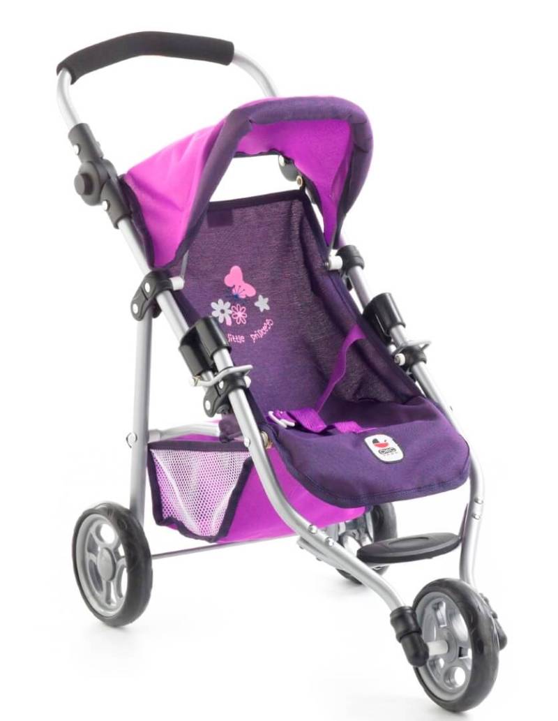 Jogging-Buggy LOLA für Puppen Pflaume von Bayer Chic 2000