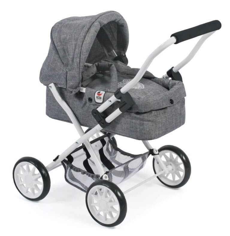 Mini-Kuschelwagen SMARTY, Jeans grey von Bayer Chic 2000