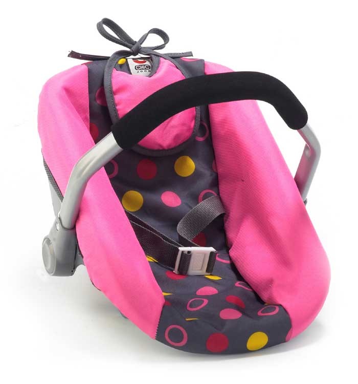 Puppen-Autositz Funny Pink von Bayer Chic 2000