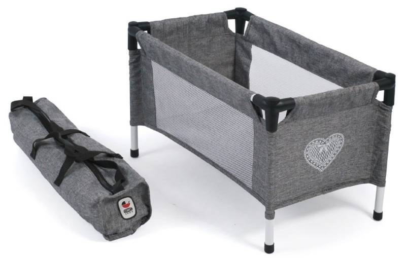 Puppen-Reisebett, Jeans grey von Bayer Chic 2000