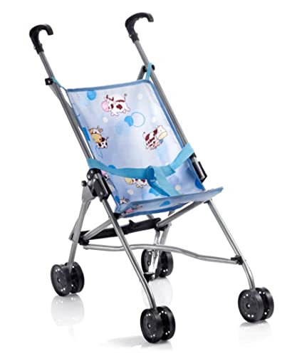 Puppenbuggy Funny, Puppenwagen, Mini-Buggy, Blau von Bayer Chic 2000